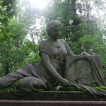 Highgate East Woman Lying on Grave Statue copy