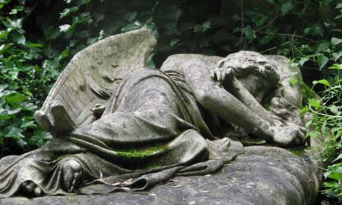 Highgate West Angel Sleeping