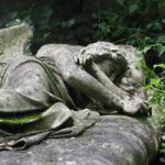 Highgate West Cemetery sleeping angel