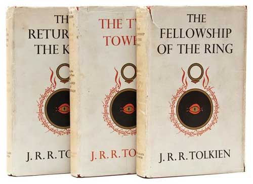 Lord of the Rings books by J.R.R. Tolkien Lord of the Rings books by J.R.R. Tolkien