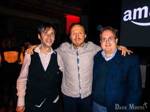 Anthony Lewis, Jerome Flynn and David Saunderson at the Ripper Street premiere
