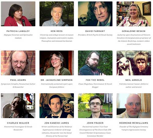 Highgate Vampire Symposium Speakers Highgate Vampire Symposium Speakers