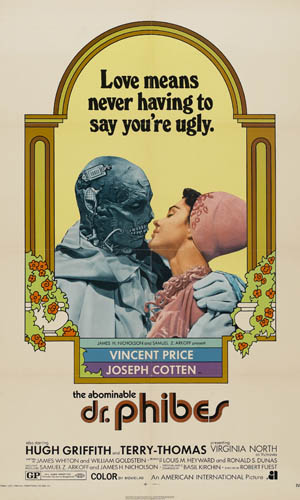 The Abominable Dr Phibes (1971) The Abominable Dr Phibes 1971 poster