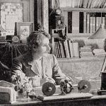 Film pioneer George Albert Smith made one of the first spooky films, Photographing a Ghost 1898