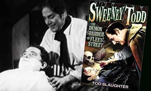 Tod Savage as the delightfully devilish Sweeny Todd, the Demon Barber of Fleet Street!