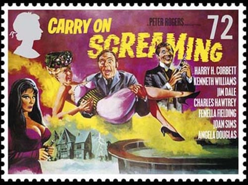 Carry on Screaming 2 vintage carry on advertising Poster reproduction.