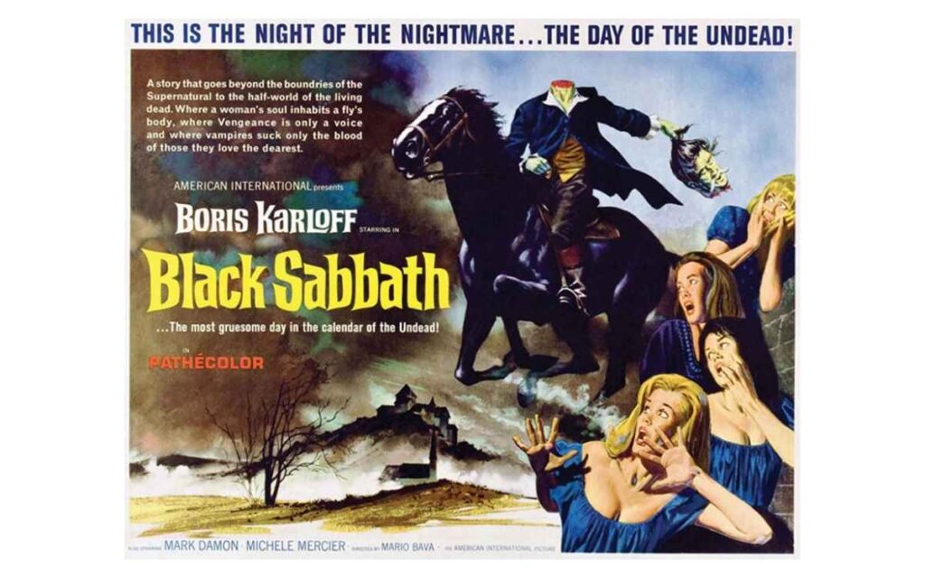 Black Sabbath Poster 1963