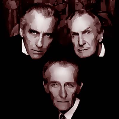 Christopher Lee Peter Cushing Vincent Price