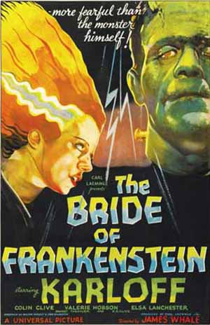 The Bride of Frankenstein 1935 Poster