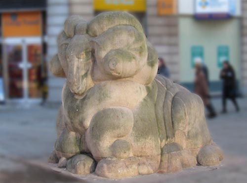 Giant Ram of Derby's Horrible Origins Revealed! 1 Giant Ram of Derby