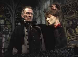 Peter Cushing in The Vampire Lovers