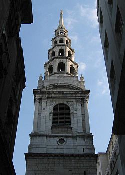 St Brides Church, London