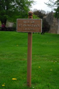 St Dunstans Chapel Site in Glastonbury