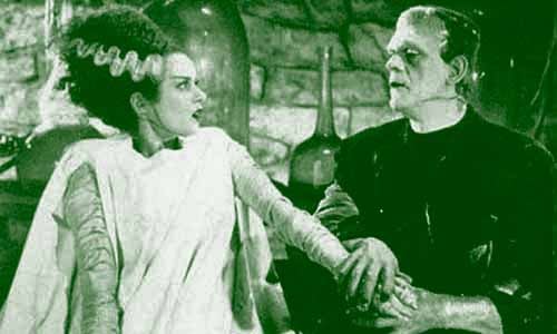 H Certificate: The Bride of Frankenstein was passed by the censors as an 'A' in 1935 - a 1943 re-issue was re-classified 'H'