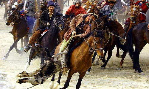 Buzkashi Match, violent sporting history