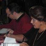 Sara Karloff and Stephen Jacobs