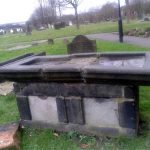 The grave of Molly Leigh