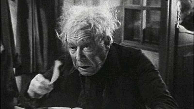 Seymour Hicks as Scrooge in A Christmas Carol 1935