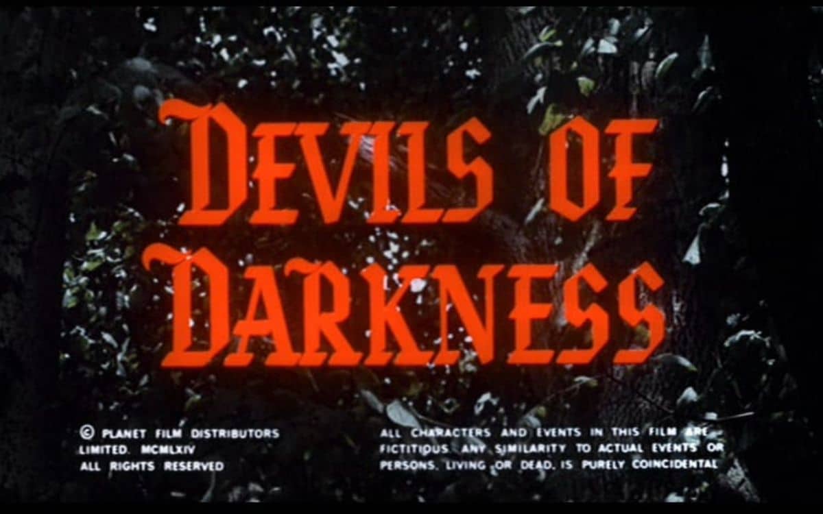 Devils of Darkness 1965 REVIEW