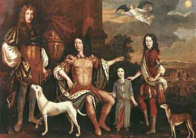 Family Portrait including the alleged "Glamis Monster"