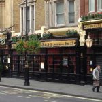 The Haunted Silver Cross in Whitehall, a haunted central London pub
