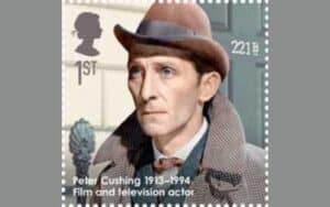 Peter Cushing and Horror Film Postage Stamps 1