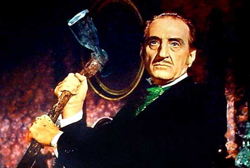 Basil Rathbone in Comedy of Terrors