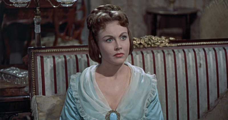 Hazel Court in The Curse of Frankenstein