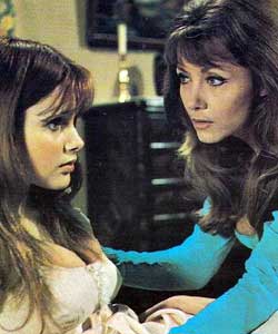 Ingrid Pitt with Madeline Smith in The Vampire Lovers