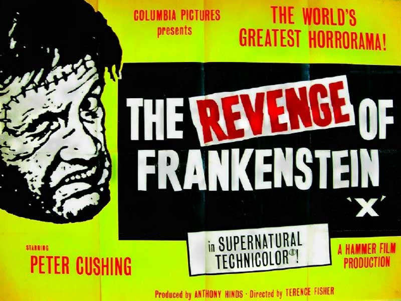 The Revenge of Frankenstein 1958