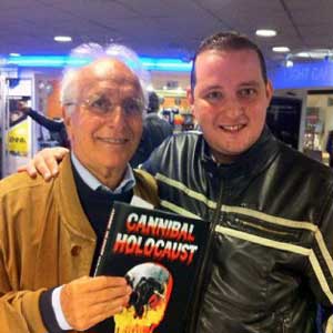 Horror film connoisseur Barry Dodds meeting Cannibal Holocaust director Ruggero Deodato.