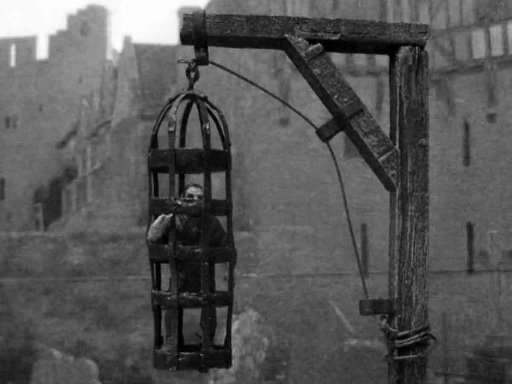 Gibbet,, an example of gibbeting