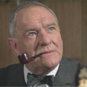 Bernard Lee in On Her Majesty's Secret Service