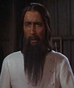 Christopher Lee in Rasputin The Mad Monk