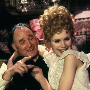 Geoffrey Keen and Madeline Smith in Taste The Blood of Dracula