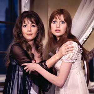 Ingrid Pitt and Madeline Smith in The Vampire Lovers