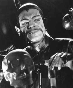 Boris Karloff as Fu Manchu in The Mask of Fu Manchu 1932