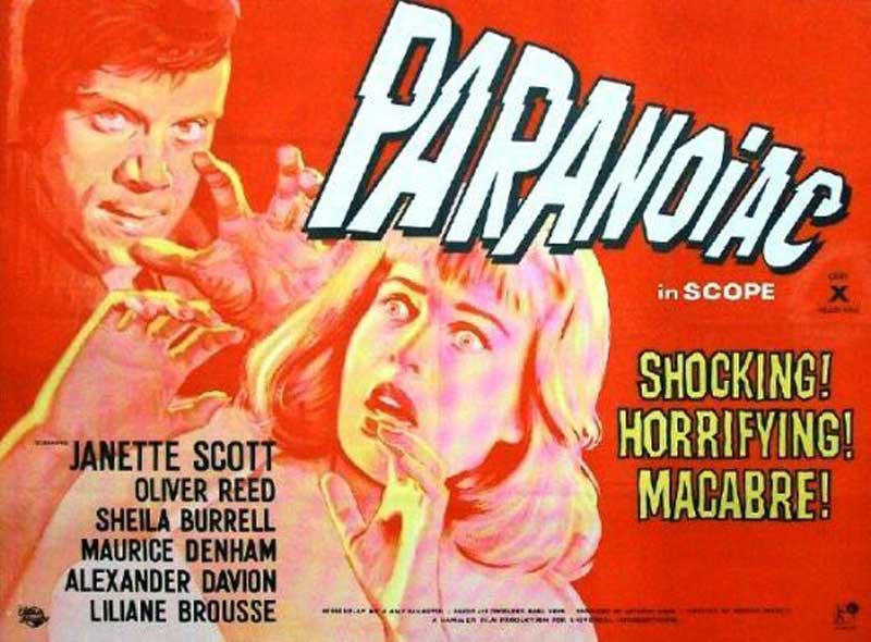 Paranoiac 1963 REVIEW 1 Paranoiac 1963