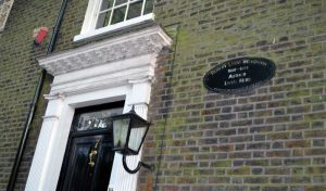 Robert Louis Stevenson's home in Hampstead, London