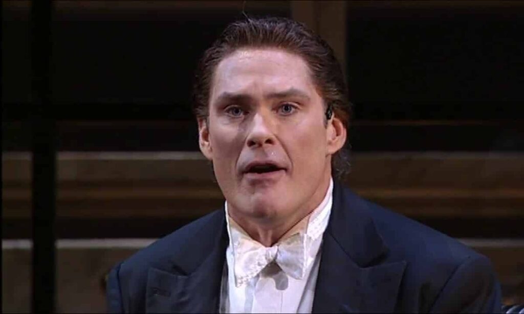 David Hasselhoff in Jekyll and Hyde The Musical