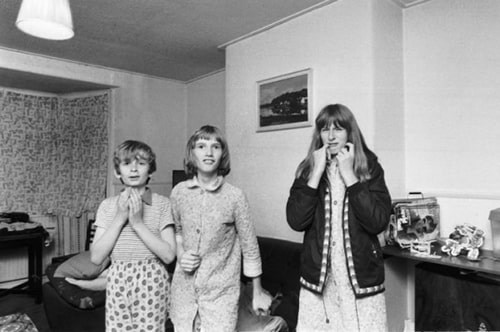 The children at the centre of the Enfield Poltergeist case.
