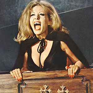 Ingrid Pitt in The House That Dripped Blood