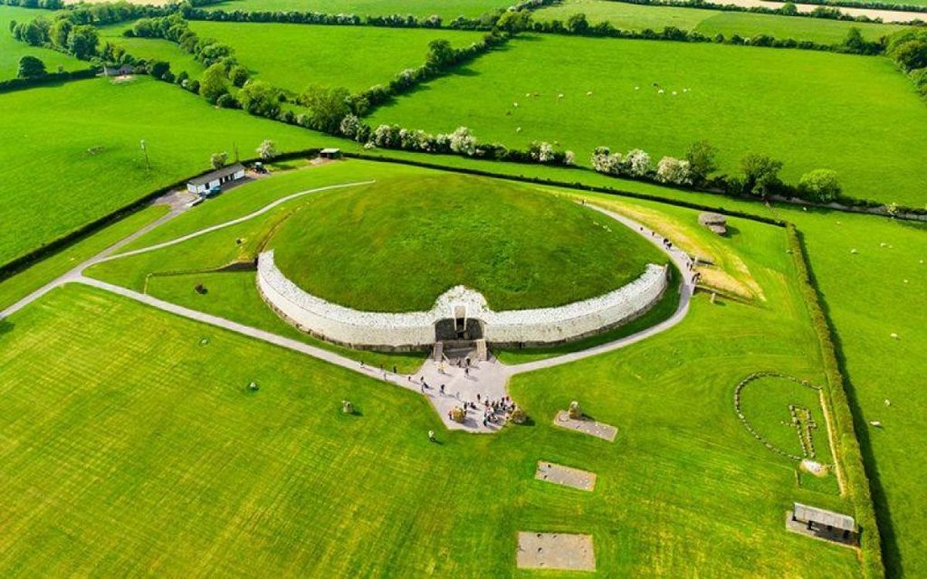 Newgrange in Ireland is famously aligned to receive the morning light around the Winter Solstice. 