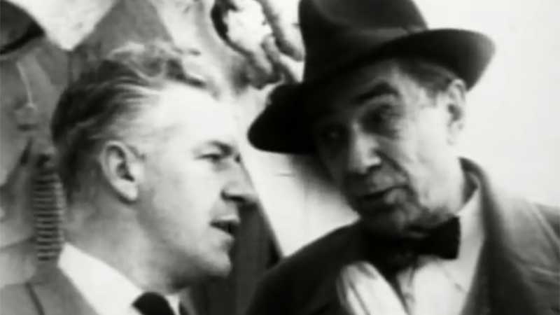 Bela Lugosi Interviewed during a visit to England in the 1950s