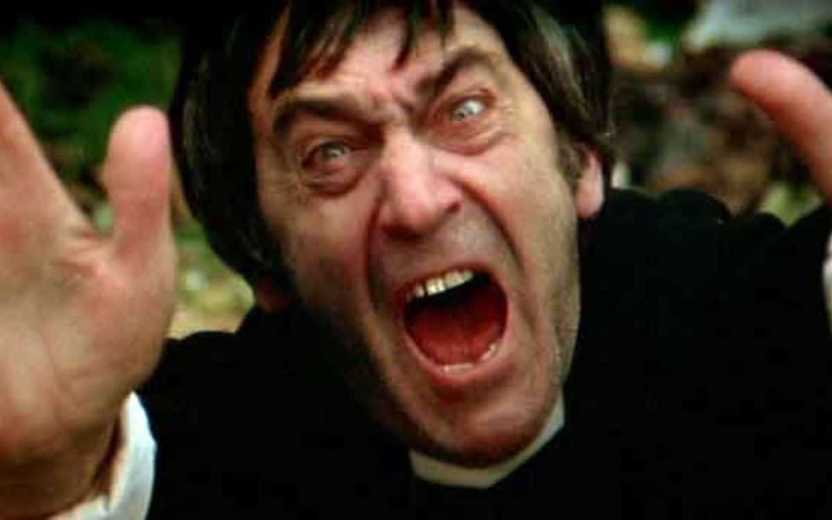 Where was the Father Brennan Death Scene from The Omen?