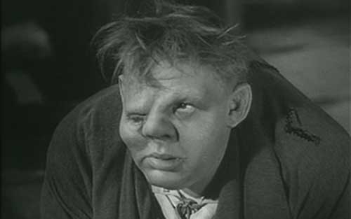 Charles Laughton in The Hunchack of Notre Dame (1939)