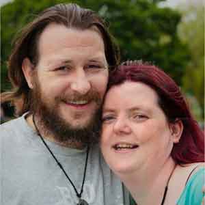 Jonathan and Tammie Scott from Gwent Paranormal Group