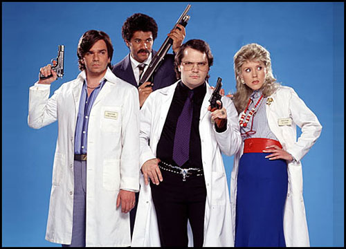 The Cast of Garth Marenghi's Darkplace