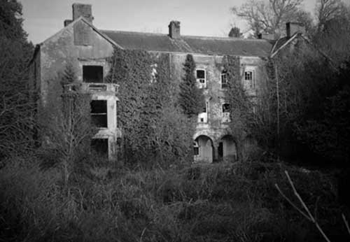 Haunted Aberglasney House prior to restoration