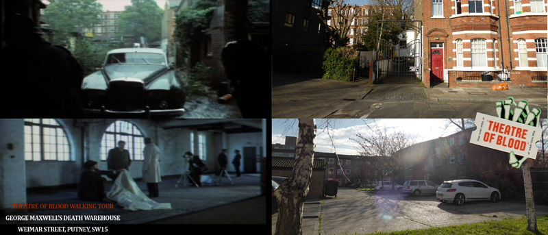 Theatre of Blood Locations Guide: Vincent Price's London Horror Classic 2 Theatre of Blood - 2 WEIMAR